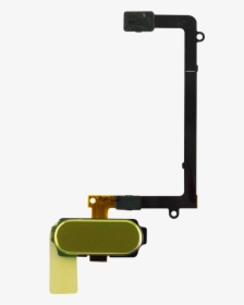 Samsung Galaxy S6 Edge Gold Platinum Home Button Assembly - Samsung Galaxy S6 Edge, HD Png Download, Transparent PNG