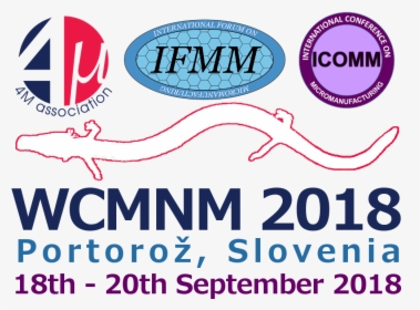 Wcmnm2018 Logo - International Conference On Micromanufacturing, HD Png Download, Transparent PNG