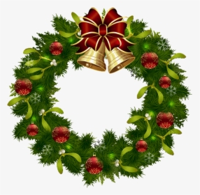 Transparent Christmas Wreath Clipart , Png Download - Transparent Christmas Wreath Clipart, Png Download, Transparent PNG