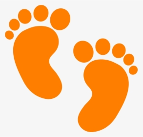00, We Break Off Into Math Rotations/centers - Baby Footprints Clipart Png, Transparent Png, Transparent PNG