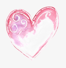 Blur Flower Heart Transparent Decorative - Heart, HD Png Download, Transparent PNG