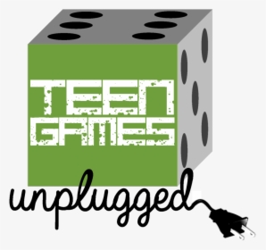 Teen Games Unplugged Dice Logo - Teen Game Day, HD Png Download, Transparent PNG