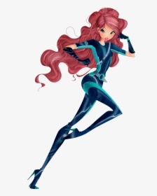 World Of Winx Layla In Spy Outfit Png Picture - Winx Club World Of Winx Aisha, Transparent Png, Transparent PNG
