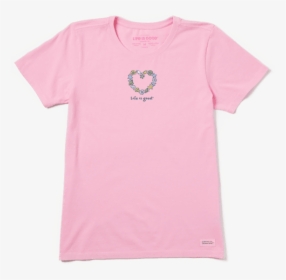 Women S Seashells Heart Vintage Crusher Tee - T-shirt, HD Png Download, Transparent PNG
