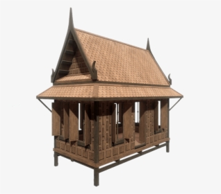 Thai Traditional House Png, Transparent Png, Transparent PNG