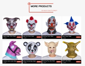 Hot Sale Plush Teddy Bear Mask Halloween Horror Animal - Mask, HD Png Download, Transparent PNG