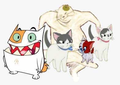 Cat Scratch Cartoon, HD Png Download, Transparent PNG