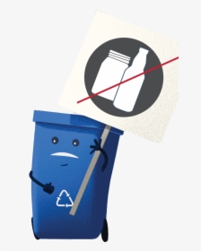 City Examines Residents’ Recycling Bins - Illustration, HD Png Download, Transparent PNG