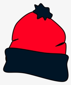 Hat, Winter, Red, Black, Style, HD Png Download, Transparent PNG