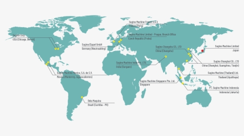 Image - World Map, HD Png Download, Transparent PNG
