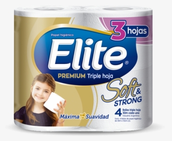 Papel Higienico Elite Triple Hoja, HD Png Download, Transparent PNG