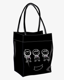 Transparent Astronaut Clipart Black And White - Tote Bag, HD Png Download, Transparent PNG