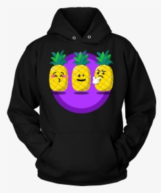 Funny Cartoon Fruit Feeling Mood Confused Pineapple, HD Png Download, Transparent PNG