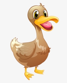 Ducks Clipart Short Animal - Animales Con Dos Patas Animados, HD Png Download, Transparent PNG