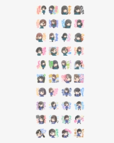 Keyakizaka46 Cartoon Style Stickers Line Sticker Gif - ちび キャラ 欅 坂 46 ライン スタンプ, HD Png Download, Transparent PNG