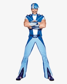 Lazytown Sportacus Arms Crossed - Sportacus Lazy Town Characters, HD Png Download, Transparent PNG