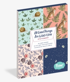 Cover - All Good Things Are Wild And Free Stationery, HD Png Download, Transparent PNG