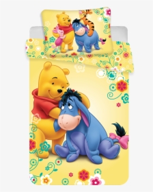 Winnie The Pooh Baby Image - Winnie The Pooh Yellow Bedding, HD Png Download, Transparent PNG