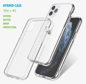 Crystal Clear Case For Iphone 11 Pro With Air-cushion, HD Png Download, Transparent PNG