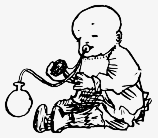 Victorian Illustration Of A Baby, HD Png Download, Transparent PNG
