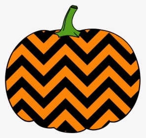 Polka Dot Pumpkin 2download Now Zig Zag Pattern Pumpkin - Polka Dot Pumpkin Clipart, HD Png Download, Transparent PNG