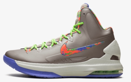 Nike Kd 5 Splatter - Sneakers, HD Png Download, Transparent PNG