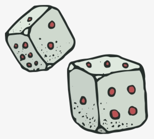 Transparent Dices Clipart - Throwing Cube Png, Png Download, Transparent PNG
