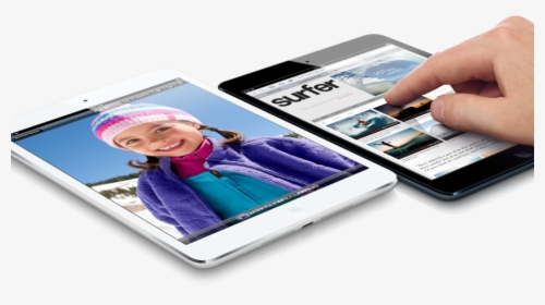 Apple Ipad Mini - Ipad Mini 白 黒, HD Png Download, Transparent PNG