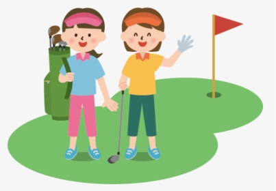 Golf Course Golfer - Illustration, HD Png Download, Transparent PNG