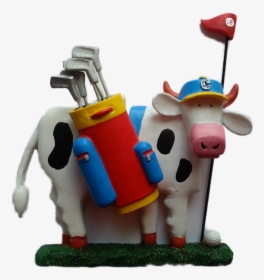Golfing Cow 2018 09 28 A - Dairy Cow, HD Png Download, Transparent PNG
