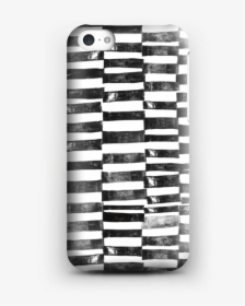 Black Painted Lines Case Iphone 5c - Mobile Phone Case, HD Png Download, Transparent PNG