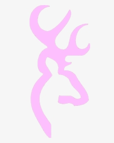 Antler Clipart Pink Deer - Free Pumpkin Deer Stencil, HD Png Download, Transparent PNG