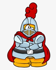 Cape Clipart Medieval - Knight Club Penguin, HD Png Download, Transparent PNG