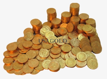 Photo Of Large Pile Of Swiss 20 Franc Helvetia Gold - Cash, HD Png Download, Transparent PNG