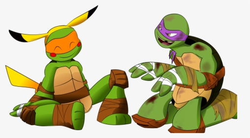 Tmnt Clipart Halloween - Tmnt Mikey's Pokemon, HD Png Download, Transparent PNG