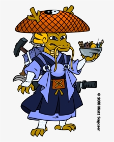 Transparent Teenage Mutant Ninja Turtles Faces Clipart - Daimyo Cartoon, HD Png Download, Transparent PNG