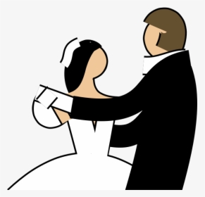 Couple Dancing Vector Image - Husband And Wife Png, Transparent Png, Transparent PNG