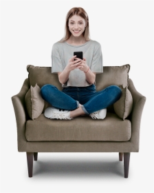 Studio Couch, HD Png Download, Transparent PNG