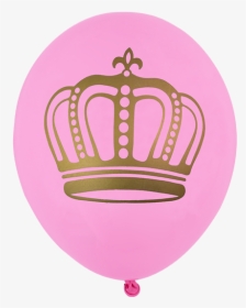 Balão Coroa Rosa - Coroa Png Fundo Rosa, Transparent Png, Transparent PNG