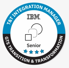 Senior Transition & Transformation Integration Manager - Ibm, HD Png Download, Transparent PNG