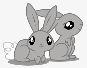 Vector Rabbit Simple - Cartoon, HD Png Download, Transparent PNG