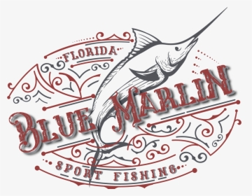 Blue Marlin Logo Design Illustration - Atlantic Blue Marlin, HD Png Download, Transparent PNG