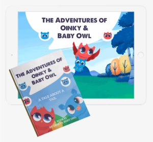 Web Book Cover - Adventures Of Oinky & Baby Owl, HD Png Download, Transparent PNG
