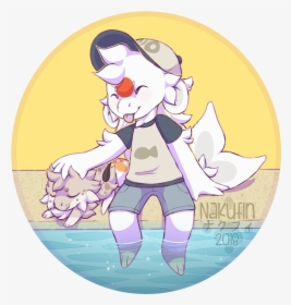 Petting The Eggo - Cartoon, HD Png Download, Transparent PNG