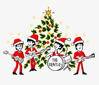 Cartoon Beatles Christmas, HD Png Download, Transparent PNG