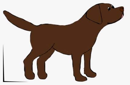 Transparent Lab Puppy Clipart - Chocolate Labrador Clipart, HD Png Download, Transparent PNG