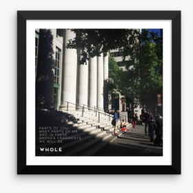 Wholeness Framed Mockup Wall - Picture Frame, HD Png Download, Transparent PNG