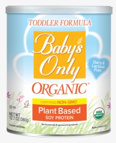 Baby S Only Organic® Plant Based Soy Toddler Formula - Infant Formula, HD Png Download, Transparent PNG