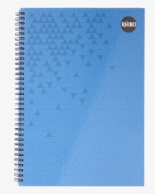 Rhino A4 Twin Wired Hard Backed Notebook 160 Pages - Spiral, HD Png Download, Transparent PNG
