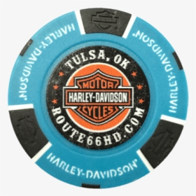 Route 66 Harley-davidson® Throttle Poker Chip - Label, HD Png Download, Transparent PNG